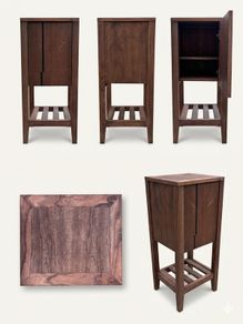 Handcrafted Cherry Bathroom Stand