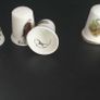 Collection of Bone China Bird Themed Thimbles Image 9