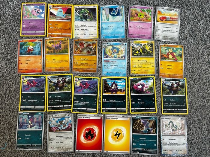 Various Pokemon Cards