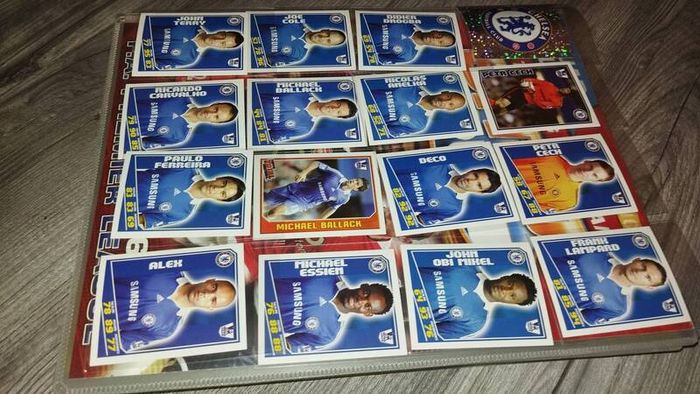 Topps Total Football Chelsea 2009 Stickers