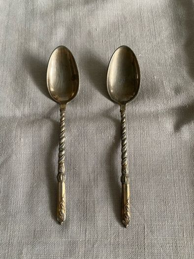 Spoons - vintage decorative small spoons