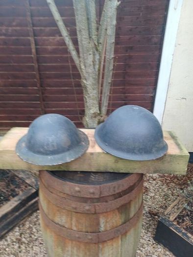 Antique, Military,Army Helmets
