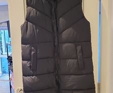 Noisy May longline puffy vest