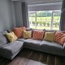 Grey Corner Sofa with Chaise - good condition Image 6