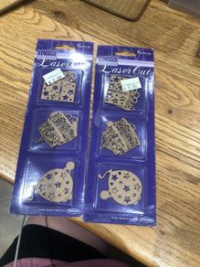 laser cut embellishments for card making