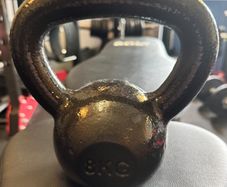 8KG Cast Iron Kettlebell