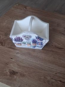Wooden Storage Basket