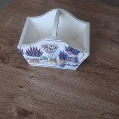 Wooden Storage Basket