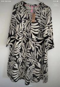 dress Bnwt linen mix dress Cecil brand size small