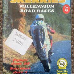 2000 Skerries Road Races Programme - Motorcycle Racing - Dublin