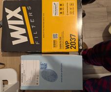 Wix Cabin Filter and Blue Print fuel filter