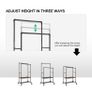 Iron clothes rail/shelf on wheels Image 4