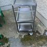 3 Tier stainless steel trolley Image 3