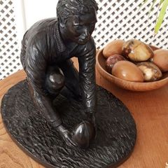 J. Rynhart Limited Edition Bronze Statue of an Irish Rugby Player