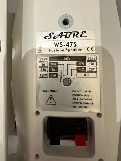 Speakers Sabre WS-47S