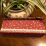 Vintage Fabric Tissue Box Cover - Shabby Chic Doll Floral Storage Box Image 7