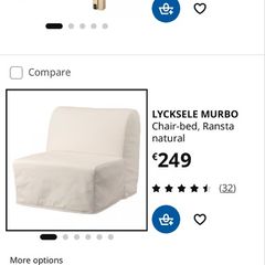 ikea chairbed