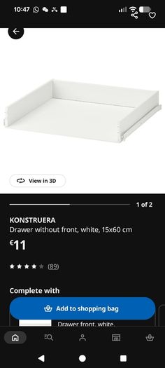 Ikea Stuva Grundlig   Draw Without Front
