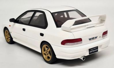 Subaru Impreza Wrx Type Ra Sti White 1/18 Otto-mobile - Newinbox