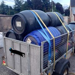 Plastic barrels