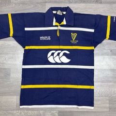 Vintage 2001 Canterbury Leinster Rugby Training Jersey Shirt Mens Medium