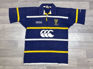Vintage 2001 Canterbury Leinster Rugby Training Jersey Shirt Mens Medium