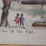 Vintage Eiffel Tower Print Image 2