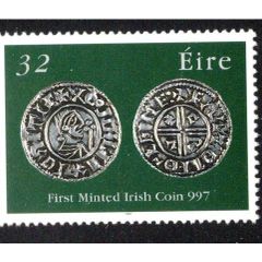 1997 Ireland Irish Coin Stamp Commemorative Mint Never Hinged (MNH)