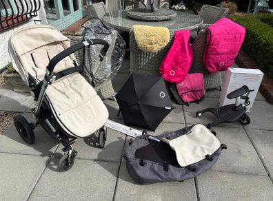 Bugaboo Cameleon Complete Bundle | Bassinet | Wheeled Board | Genuine Accessories