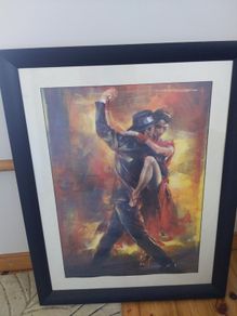 Wall Picture, print in a frame