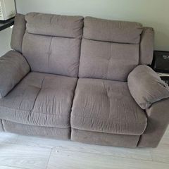 grey 2 seater