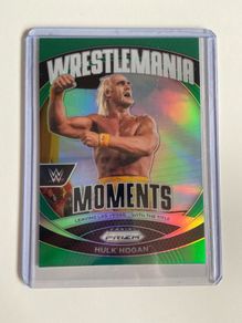 WWE Hulk Hogan Panini Green Prizm 2024