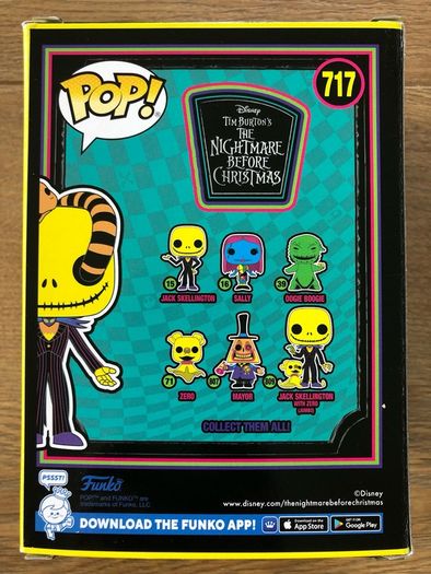 Funko The Nightmare Before Christmas Blacklight Bundle (8 Pops!)
