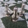 3 X Victorian Tiffany Sterling Silver Salt Shakers(Circa 1880) Image 3