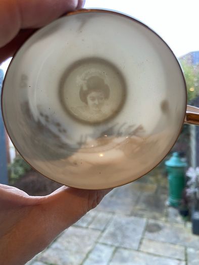 Kutani Original Japanese Porcelain Tea Set