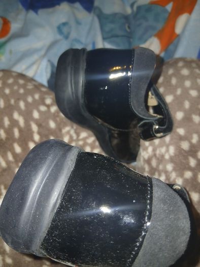 New School shoes size 13 Black patent