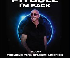 Pitbull physical tickets x2 for Limerick