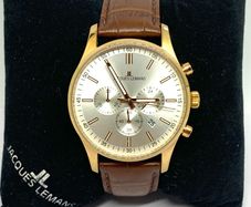 Jacques Lemans sports chronograph watch