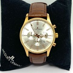 Jacques Lemans sports chronograph watch