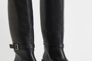 H&amp;m Leather Boots
