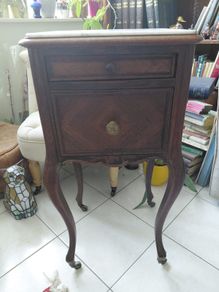 Antique French nightstand Louis XV style