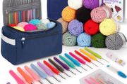 Brand New Coopay 73-Piece Crochet Set for Beginners with Yarn and Accessories