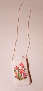 Money/storage Purse, With Long Handle (washed).