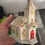 2 90s Xmas tea light holders Image 2