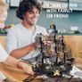 3D Metal Puzzle Jigsaw for Adults - Black Pearl Pirate Ship DIY 3D Metal Model Kits ,Ideal Christmas Birthday Gifts for Adults,307Pcs Image 7