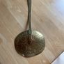 Vintage brass decorative large spoon Image 2