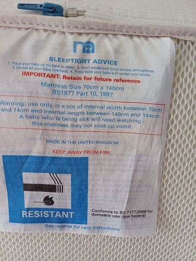 free cot toddler bed mattress