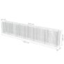 Gabion Raised Bed Galvanised Steel 540x50x100 cm Image 7