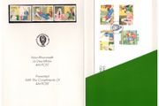 1993 Ireland Christmas An Post "Ministerial Pack" include Mint Never Hinged stamp set and first day cover