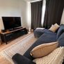 3-Seater Fabric Chaise Sofa Bed Image 2